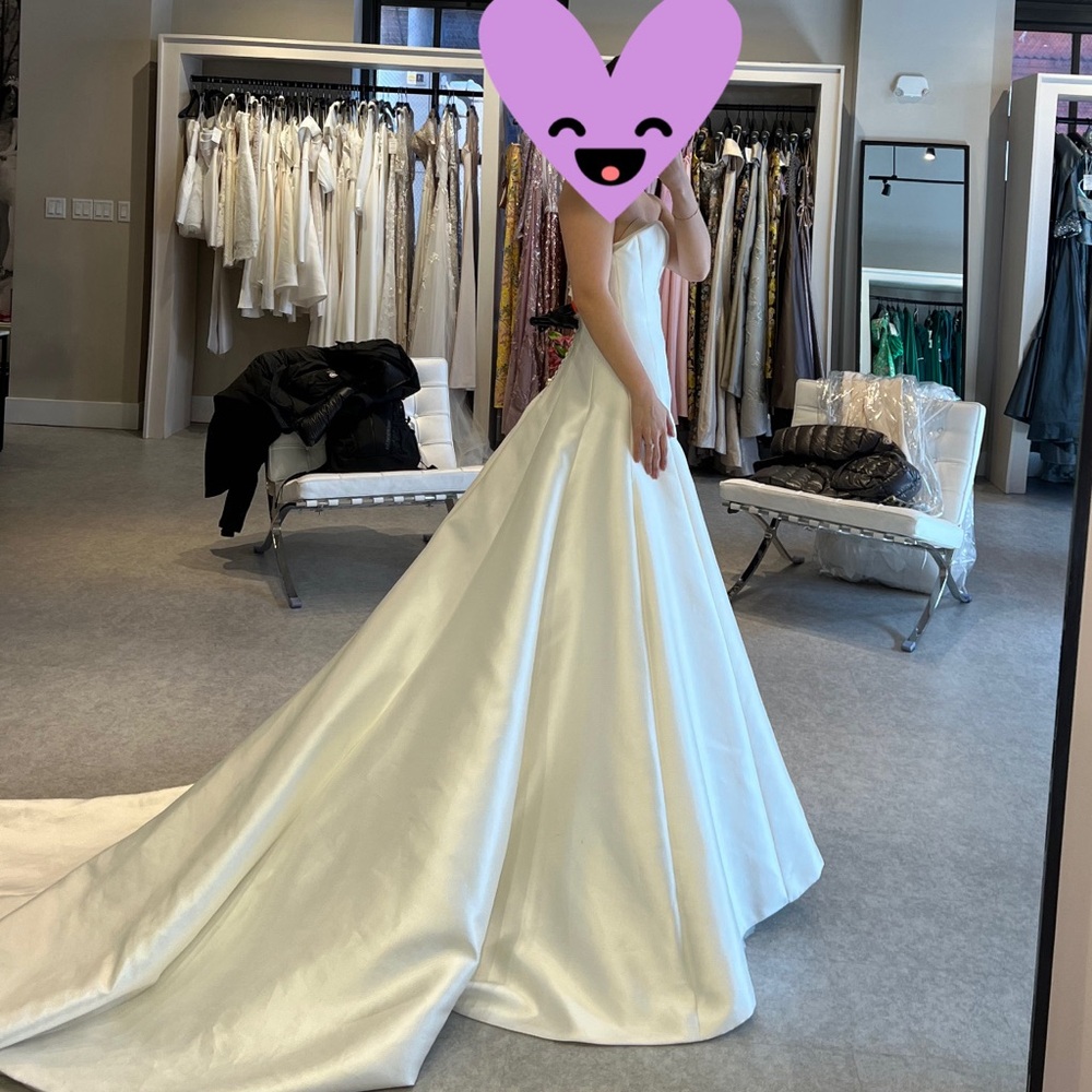 Ines by Ines Di Santo Lavender Wedding Dress